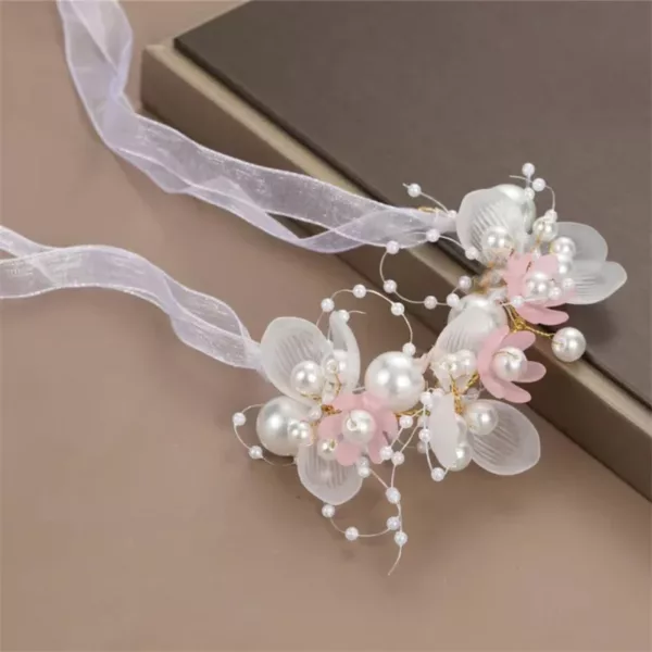 Children's Headwear Elegant Flower Wreath Fairy Crown Tiara - Image 30