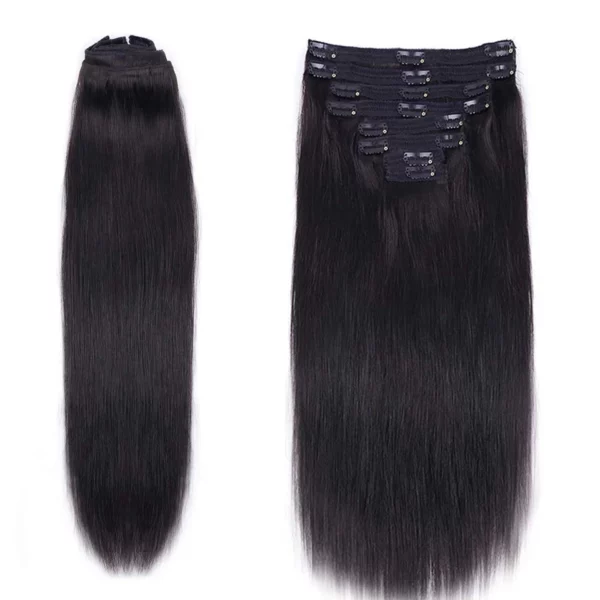 Brazilian Clip In Hair Extensions - Image 16