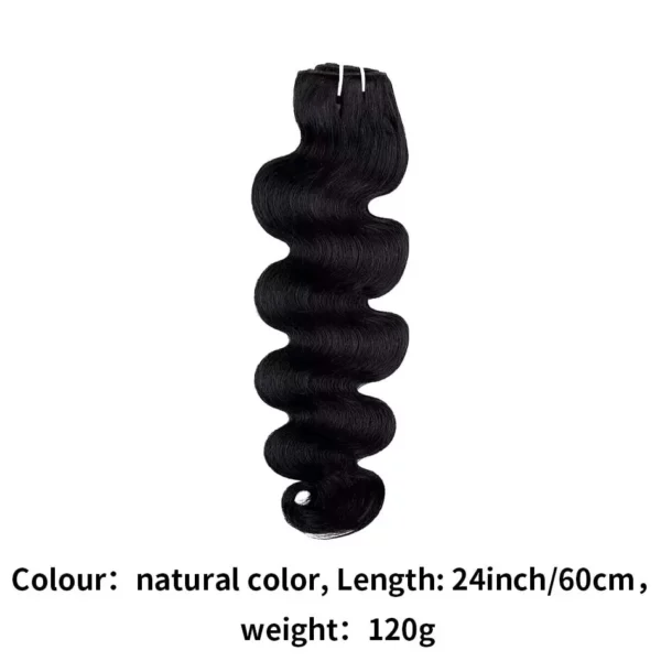 Clip in Body Wave Hair Extensions 100% Unprocessed Virgin Human Hair - Image 10