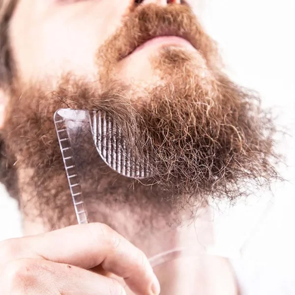 Stencil Beard Shaper Comb - Image 16