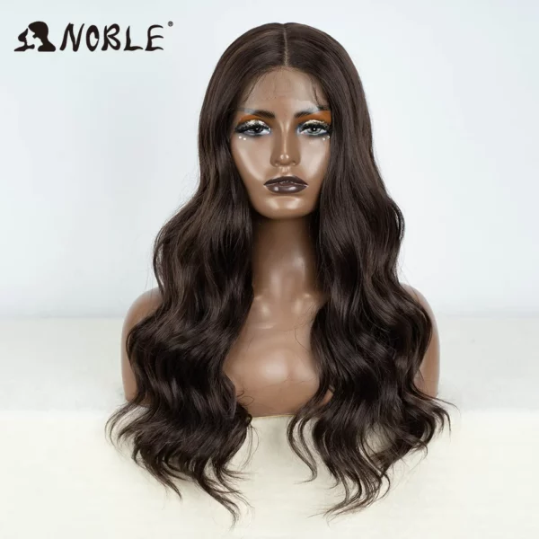 Synthetic Ombre Blonde Lace Wig - Image 11