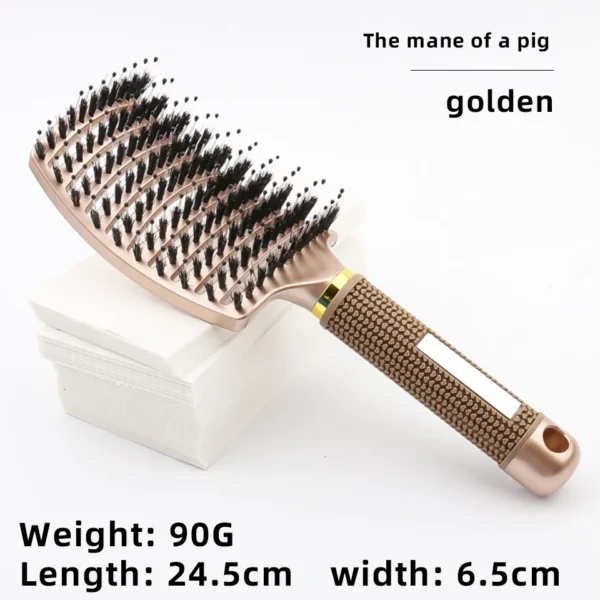 Bristle Nylon Hairbrush - Image 18