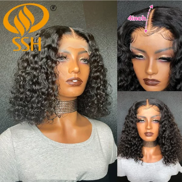 Glueless Human Hair Bob Wigs