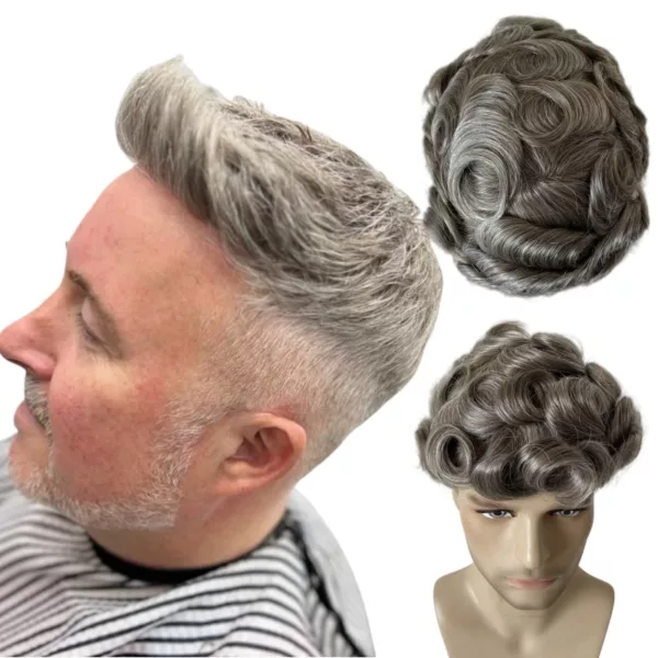 Toupee Unit for White Men - Image 7