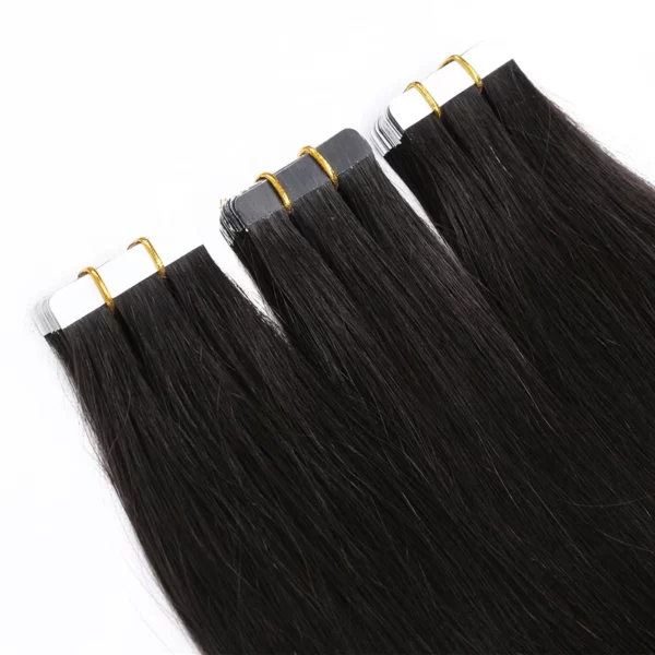 Tape In Hair Extensions Straight Remy 100% - Image 11