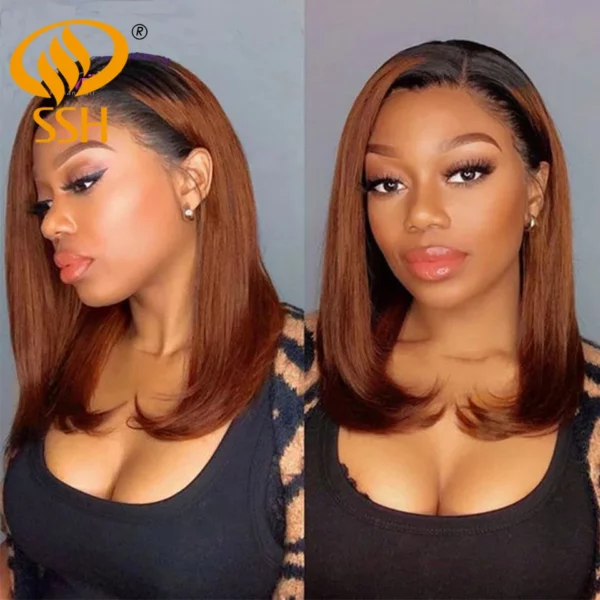 Brazilian Ombre Bob Wigs - Image 2