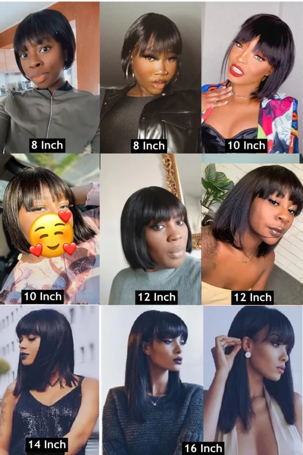 Brazilian Bob Wigs - Image 16