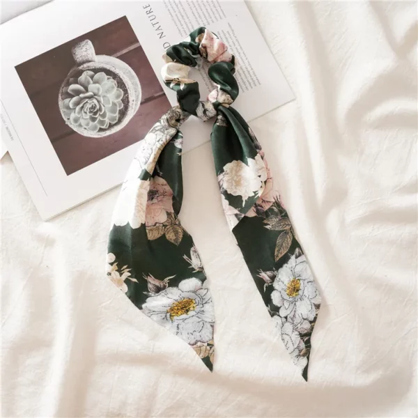 Summer Vintage Print Flower Beach Bandana Hair Scarf - Image 21