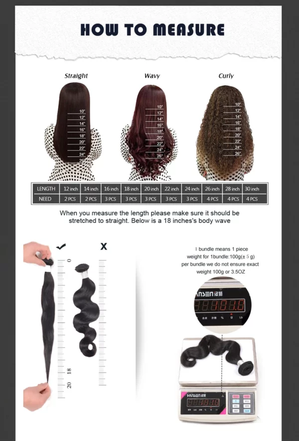 Malaysian Ombre Lace Closure Weaves Bundles - Image 18