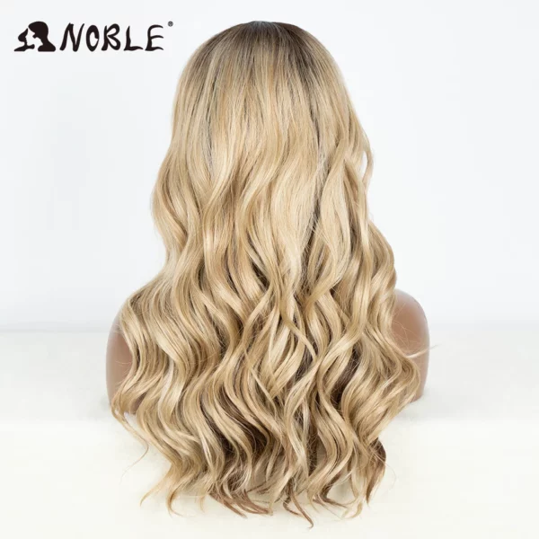 Synthetic Ombre Blonde Lace Wig - Image 5