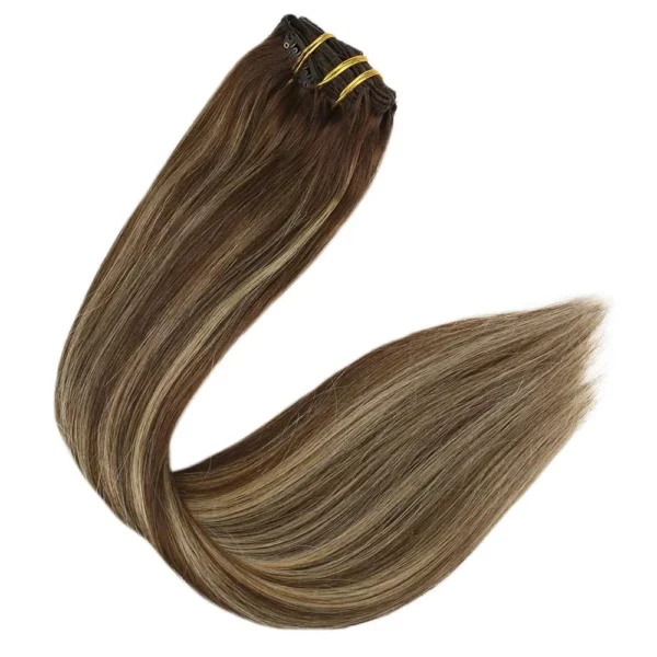 Clip In Human Hair Extensions - Image 4