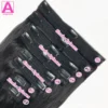 Clip In Hair Extensions Brazilian Straight - Image 2