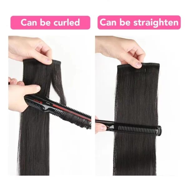 Clip In Hair Extensions Brazilian Remy Straight Hair - Image 21