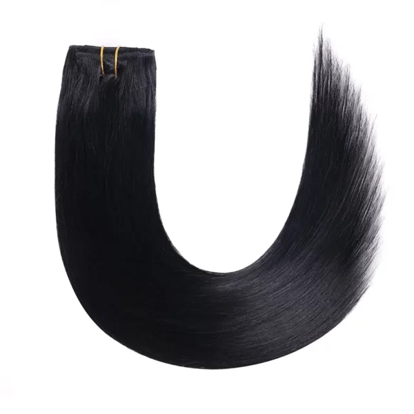 Clip in Hair Extensions Straight Hairpiece - Image 5