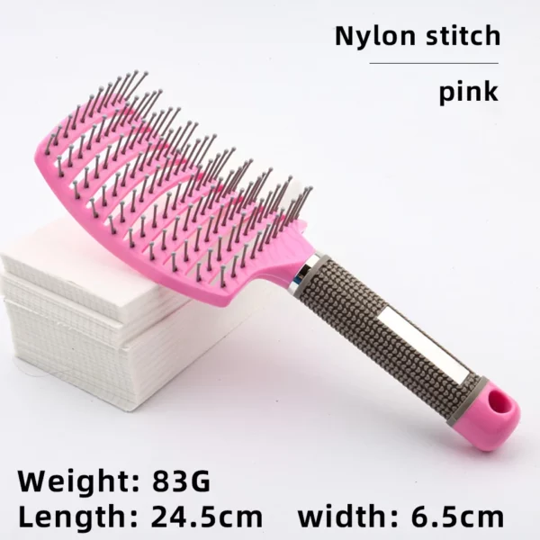 Bristle Nylon Hairbrush - Image 11