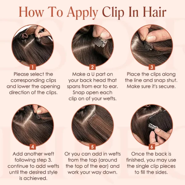 Clip in Hair Extensions - Image 20