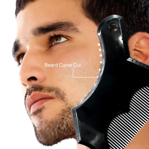 Stencil Beard Shaper Comb - Image 19