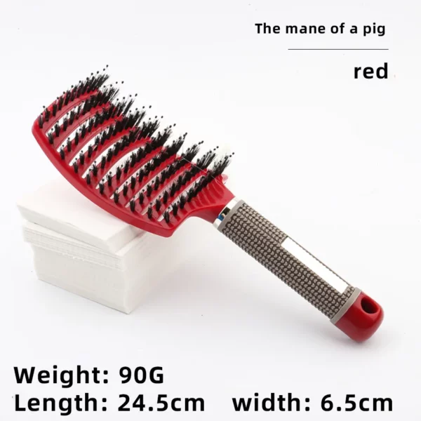 Bristle Nylon Hairbrush - Image 17