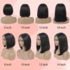 Ombre Glueless Highlight Straight Lace Front Wigs - Image 10