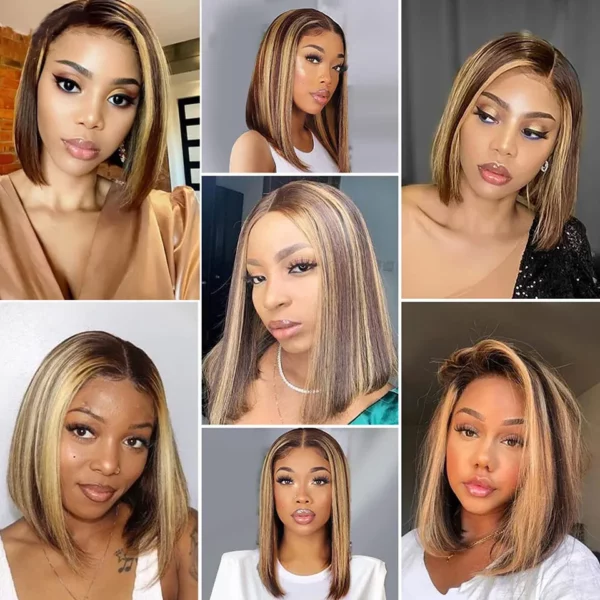 Short Ombre Lace Wigs - Image 37