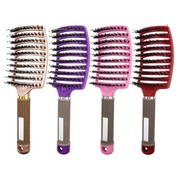 Bristle Nylon Hairbrush - Image 19