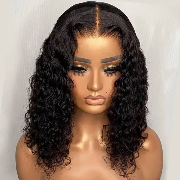 Curly Bob Deep Wave Wig