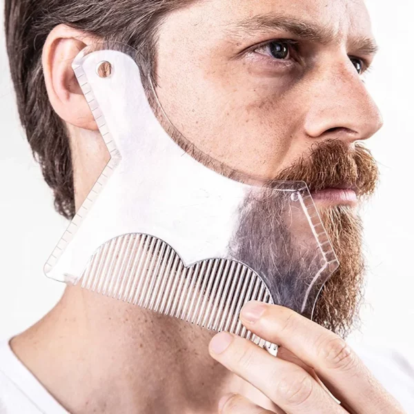 Stencil Beard Shaper Comb - Image 14