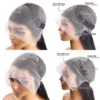Brazilian Transparent Curly Deep Wave HD Lace Frontal Wig - Image 6