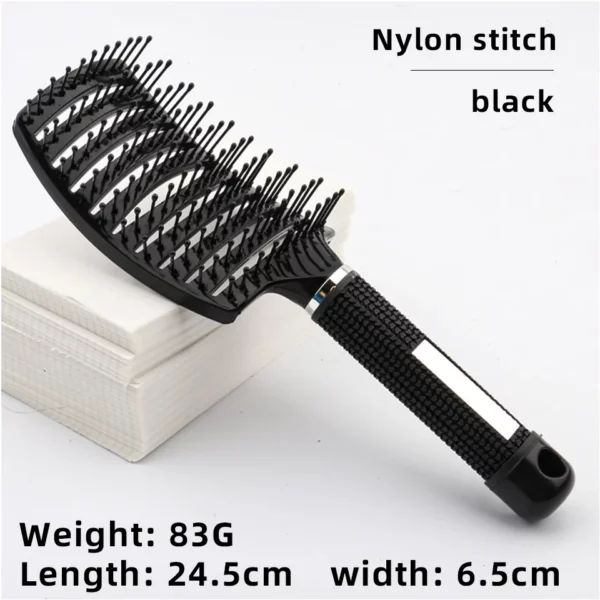 Bristle Nylon Hairbrush - Image 9