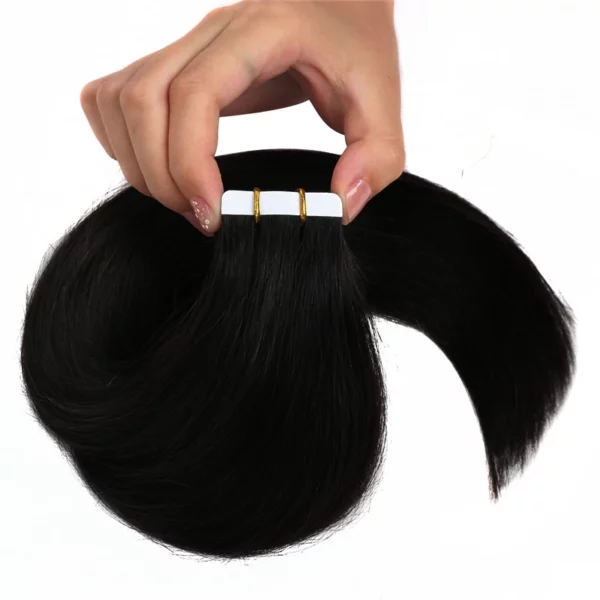 Tape In Hair Extensions Straight Remy 100% - Image 8