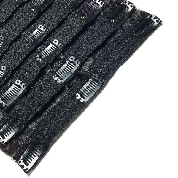 Clip In Hair Extensions Brazilian Straight - Image 5