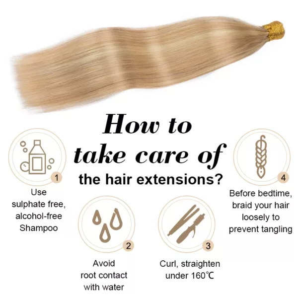 I Tip Hair Extensions - Image 5