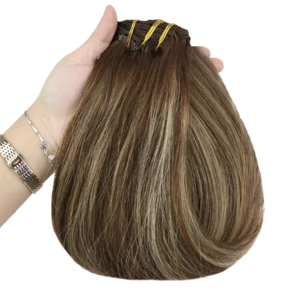 Clip In Human Hair Extensions - Image 2
