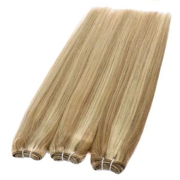 Clip In Hair Extensions Highlight Blonde - Image 6