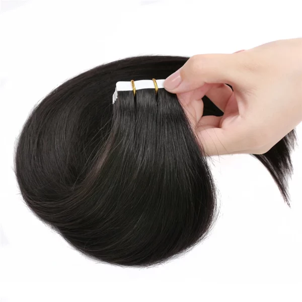 Tape In Hair Extensions Straight Remy 100% - Image 9