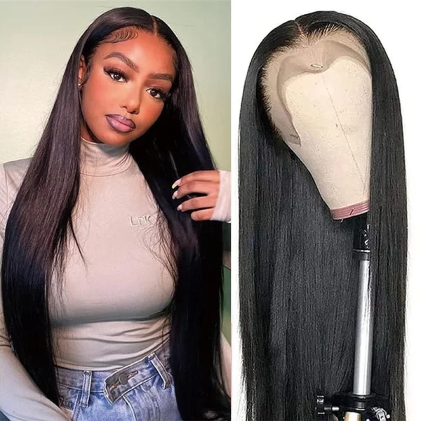 Lace Frontal Glueless Wig Straight - Image 2