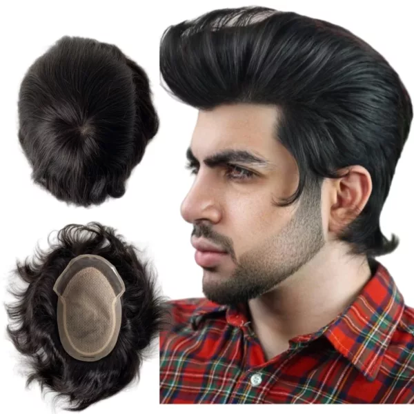 Toupee Unit for White Men