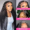 Brazilian Transparent Curly Deep Wave HD Lace Frontal Wig - Image 5
