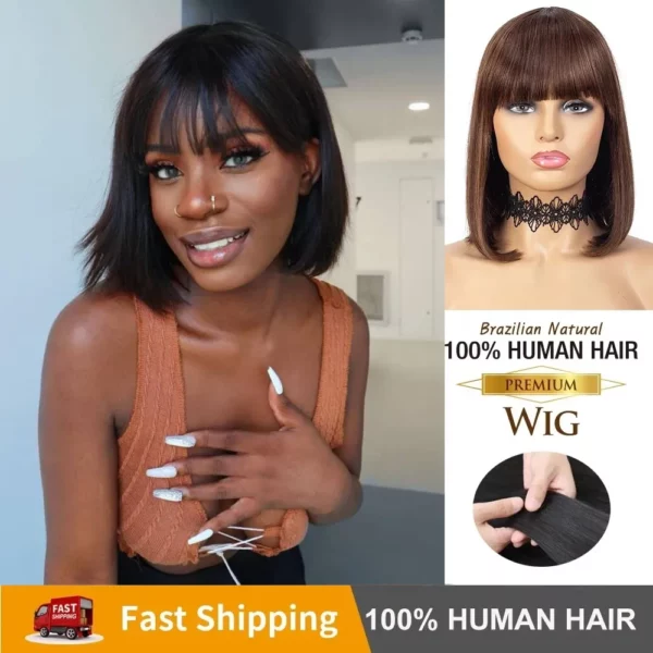 Brazilian Bob Wigs - Image 23