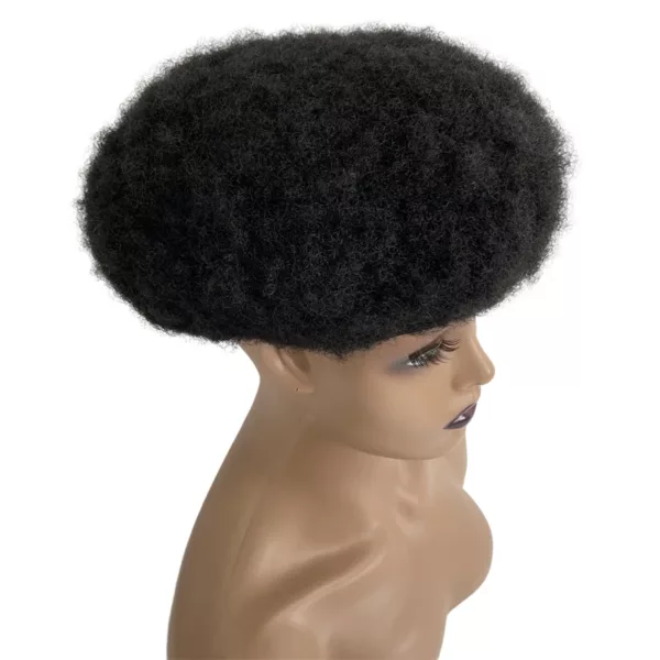 Afro Male Toupee for Black Men - Image 3