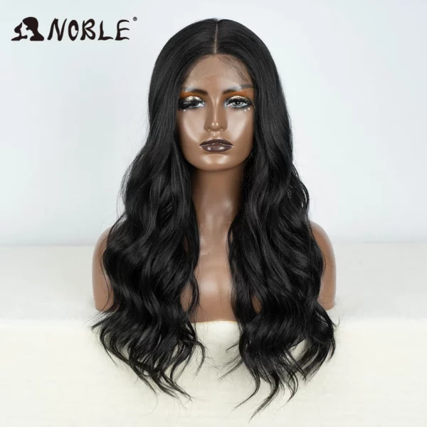 Synthetic Ombre Blonde Lace Wig - Image 14