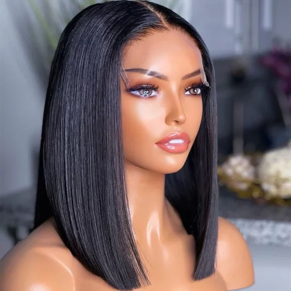 Brazilian Bob Lace Frontal Wig - Image 19