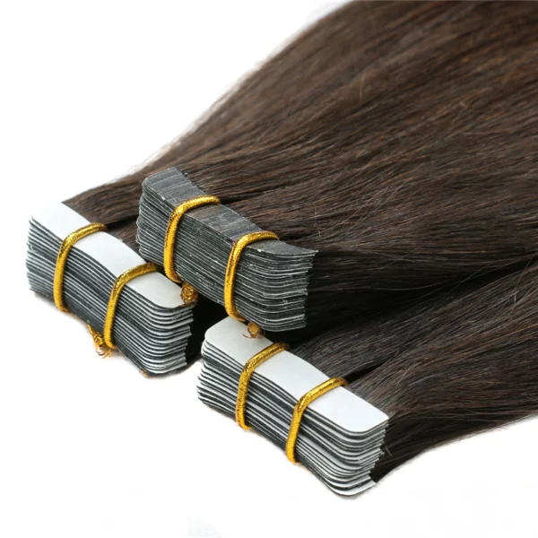 Tape In Hair Extensions Straight Remy 100% - Image 13