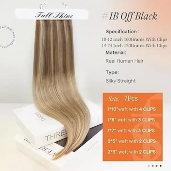 Clip in Hair Extensions - Image 6