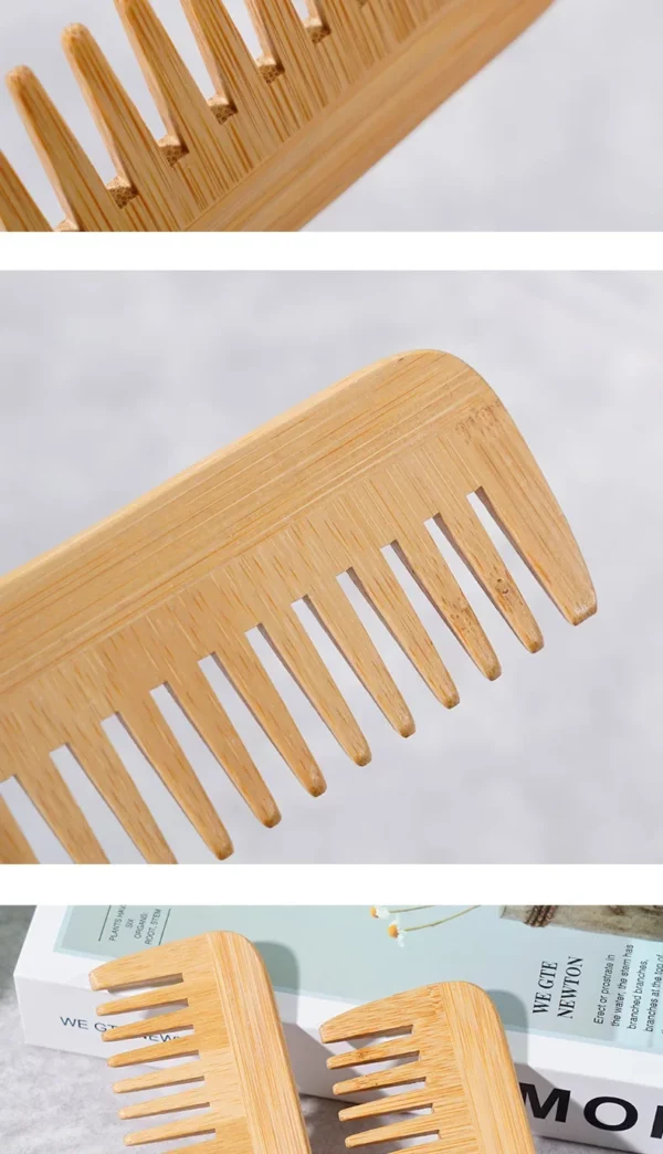 Wide Tooth Comb Hair Brushes - Image 14