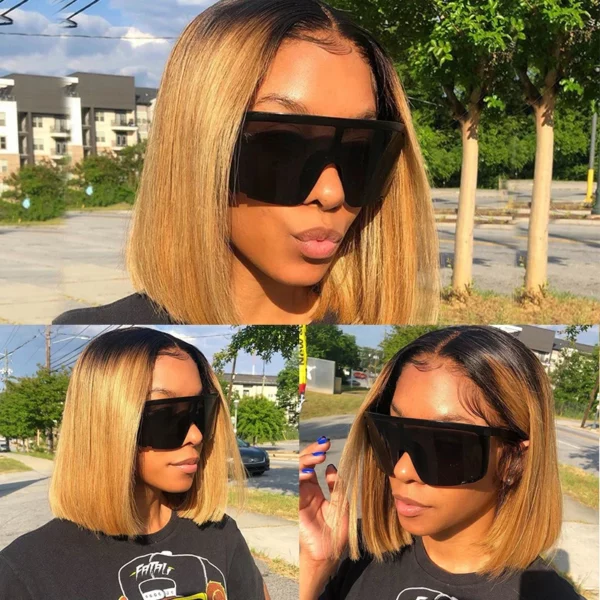 Short Ombre Lace Wigs - Image 6