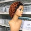 Short Curly Lace Pixie Brazilian Remy - Image 10