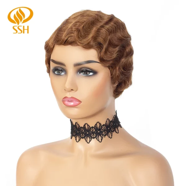 Remy Pixie Cut Wig - Image 4