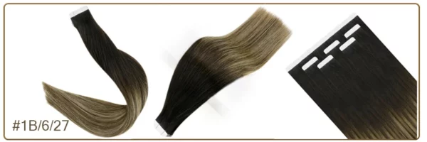 Ombre Tape In Hair Extensions - Image 37