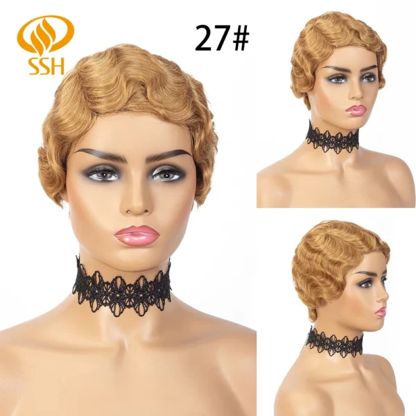 Remy Pixie Cut Wig - Image 17